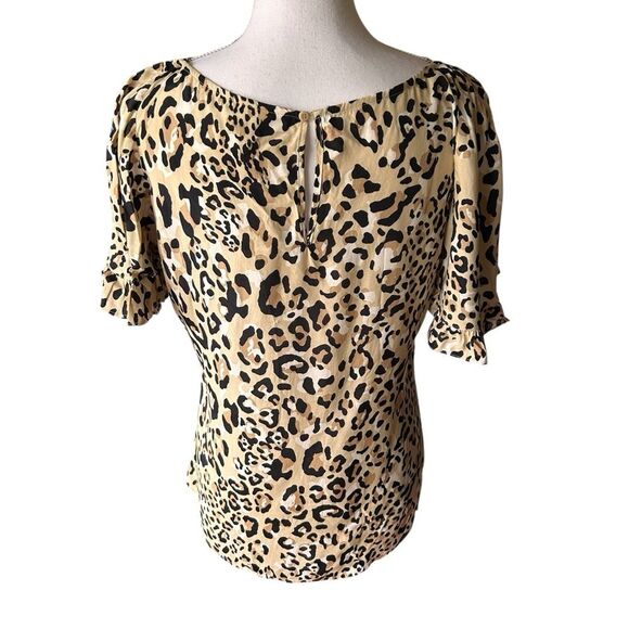 SEED Heritage Animal Leopard Print Top Sz6 New - Picture 5 of 9